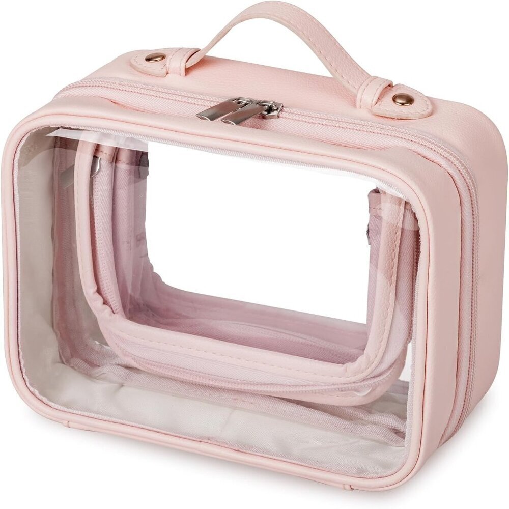 COPY - TSA Approved Toiletry Bag, Clear Makeup Bag, Travel Toiletry Bag for Wom…